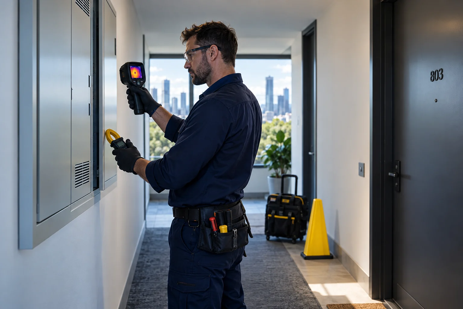 Power Outage Electrician Melbourne licensed electrical service scope in Melbourne